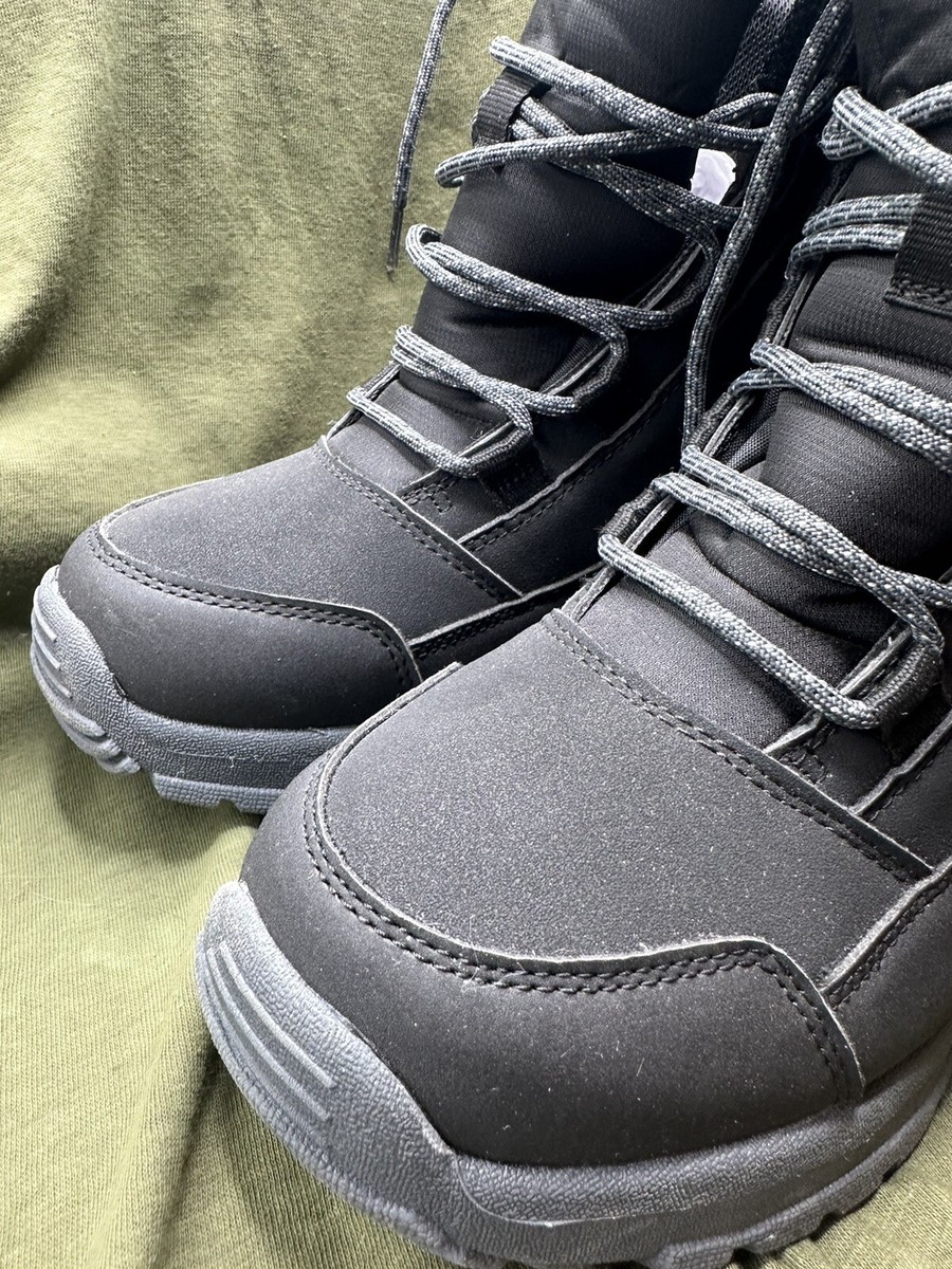 All In Motion Faux Leather Lace-Up Ankle Winter Hiking Boots  display picture 1
