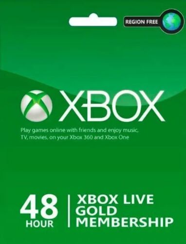 Xbox Live 48 Hour 2 Days Gold Trial Code 48HR - Fast Delivery 🚚 - Picture 1 of 4