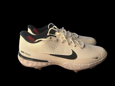 Size 16 Nike Alpha Huarache Elite Low White Grey for sale