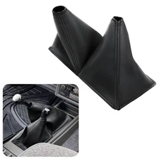 Fit 84 85 86 87 88 89 Toyota 4Runner Pickup Manual Shift Boot Cover Black 11.5"