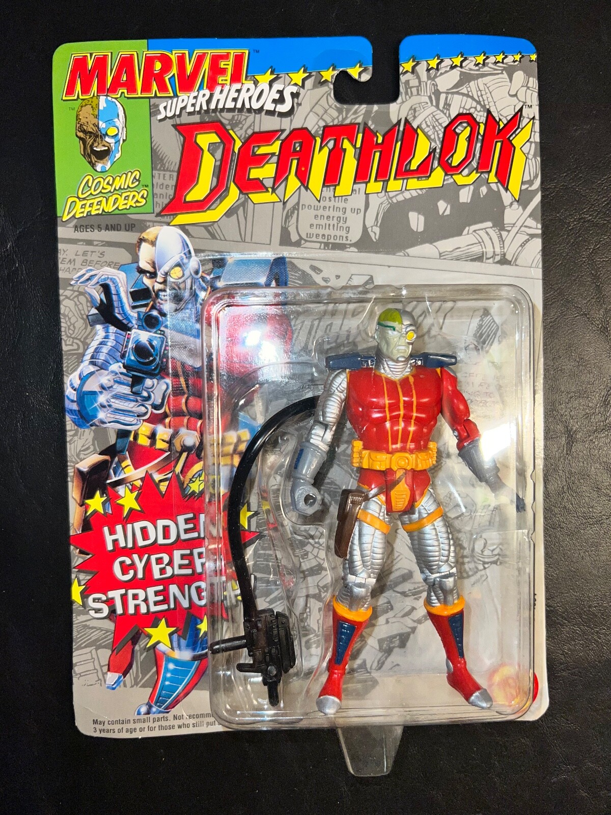 Marvel Super Heroes Avengers Deathlock Action Figure Toy Biz 1992 New ...