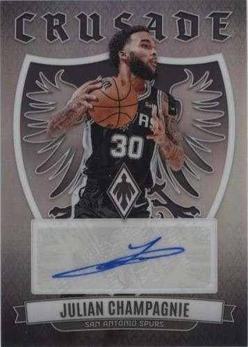 2023-24 Phoenix #CS-JCH Crusade Silver Julian Champagnie Autograph