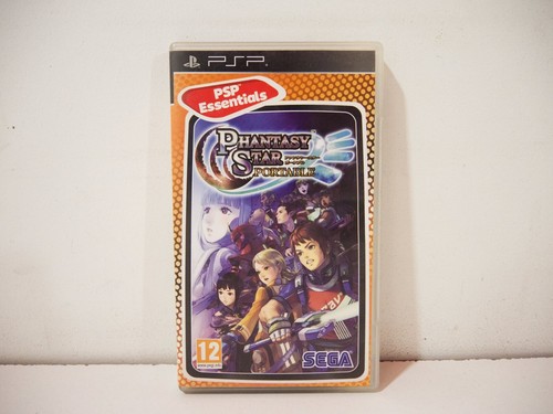 Jeu PSP Phantasy Star Portable - Édition PAL Complète - Avec Manuel - Etat Correct