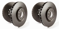 EBC Bremsscheiben Premium Vorne+Hinten FüR Suzuki Grand Vitara 2 (Jt)