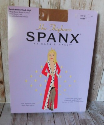 Spanx "Her Thighness" Comfortable Thigh High Size 3 Nude 1 | eBay