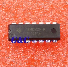 100PCS LT074 TL074CN IC TI OPAMP JFET 3MHZ QUAD 14DIP NEW High quality A3GS