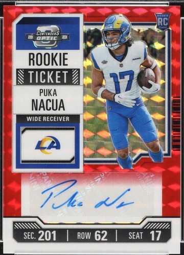 2023 Zenith ZOOM! #7 Puka Nacua RC PSA 10 GEM MT Case Hit Rookie