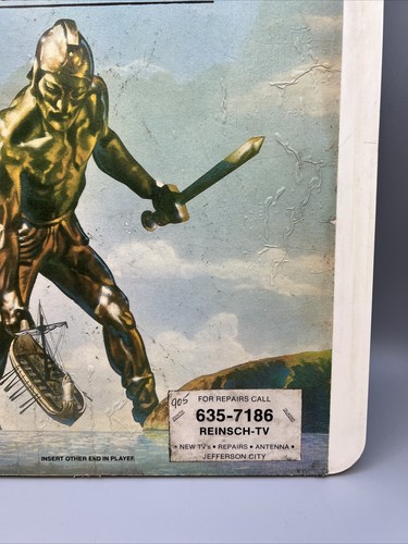 Jason And The Argonauts RCA Videodisc Vintage CED Un-tested V1549 - Picture 4 of 12