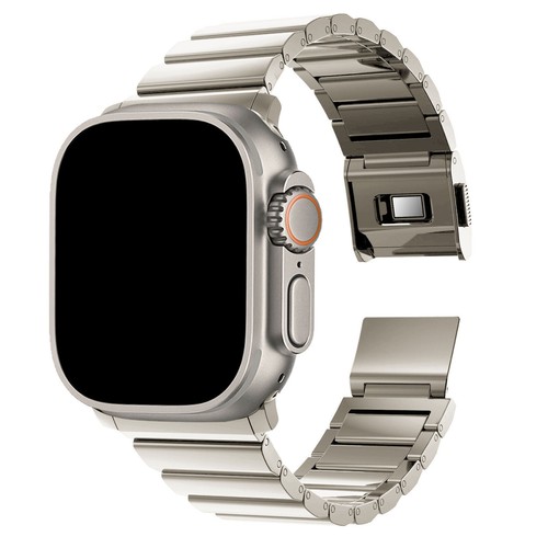 Taśma tytanowa klamra magnetyczna do bransoletki Apple Watch Ultra 2 i Ultra 1 - 49 mm - Zdjęcie 17 z 17