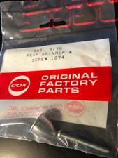 COX 3718 Queen Bee Model Airplane Engine Prop Spinner and Screw 074