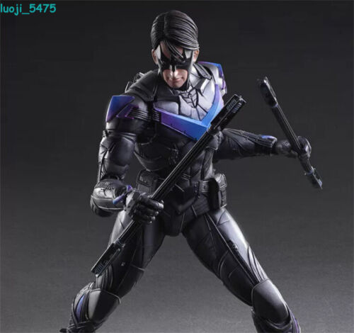 Play Arts Kai Actionfigur Nightwing Dick Grayson Variante PVC Sammlerstücke Geschenk - Bild 5 von 9
