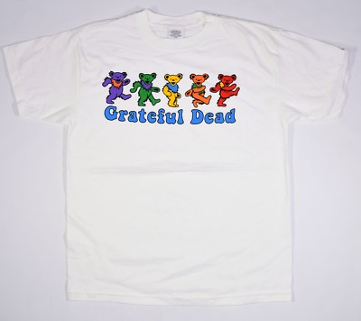 GRATEFUL DEAD-DANCING BEARS-WHITE T-SHIRT- YOUTH SZ Y-M,Y-L,Y-XL