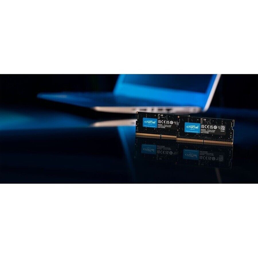Crucial 64GB Kit 2x32GB 262-Pin DDR5 SO-DIMM 4800 PC5-38400 Laptop