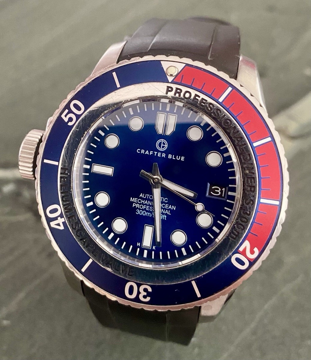 Crafter Blue Watches New Crafter Blue Hyperion Ocean Blue Swiss