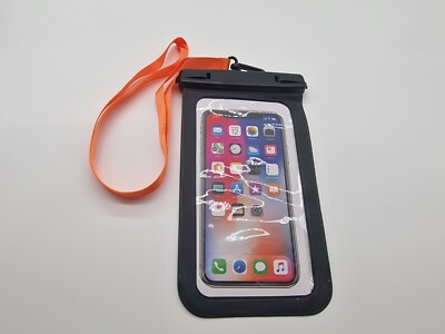 Wasserdichte Unterwasser Tasche Handytasche Schutz Hülle 10 Zoll Beutel Band 2 x