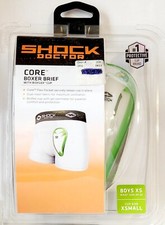 Shock Doctor Core Boxer Brief  Bioflex Cup, Waist 20-22 New, Boys, Size XS