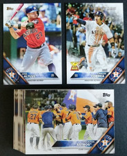 2016 Topps HOUSTON ASTROS ~ 35 Card Team Set  Series 1, 2 with Update Series
