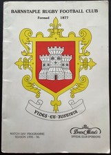 1995 BARNSTAPLE v MATSON programme