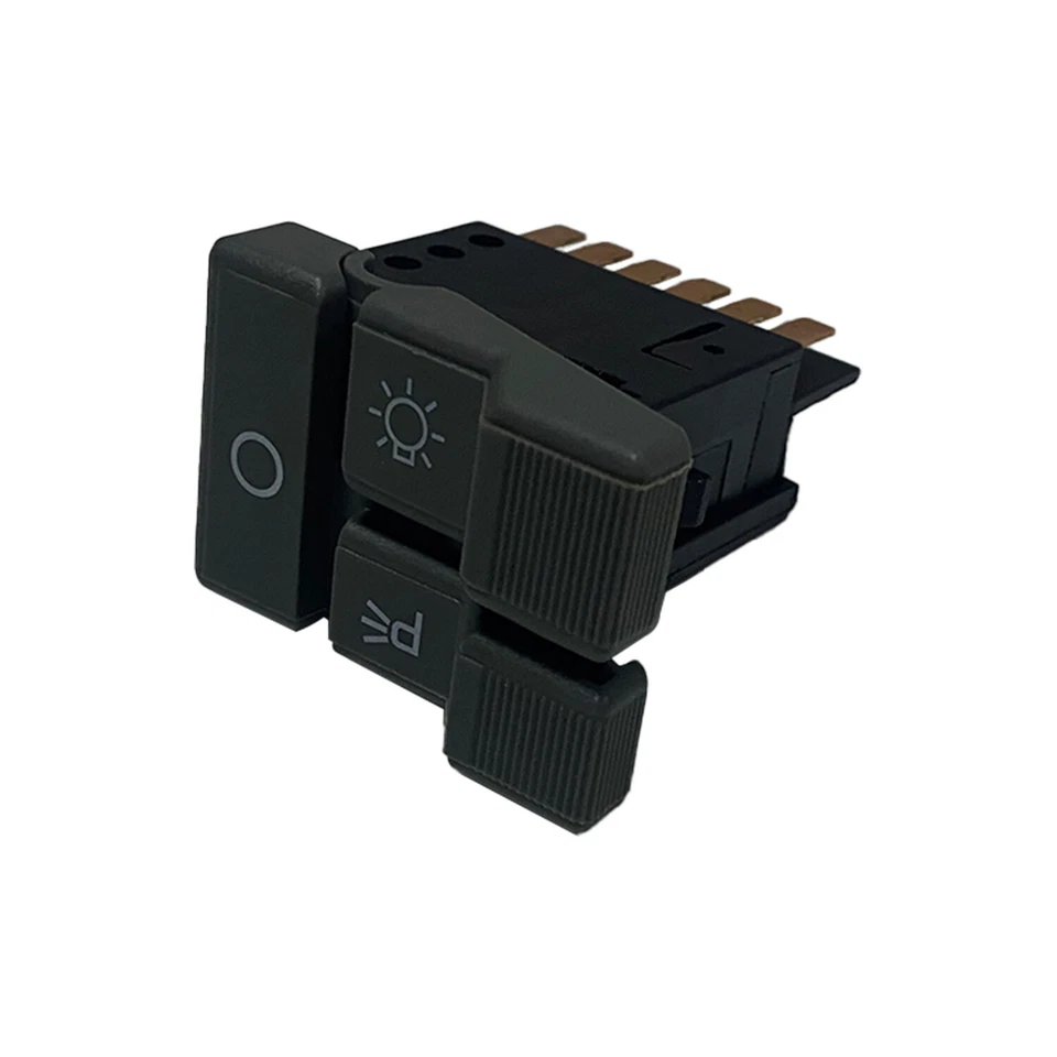 For Chevy GMC C1500 C2500 3500 Truck 1990-1994 HEADLIGHT SWITCH GRAY 15693548 - Image 2 of 4