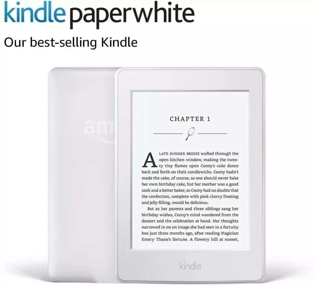 Kindle Paperwhite 7th Generation E-Book Reader 6 WiFi 300ppi 4Gb  White