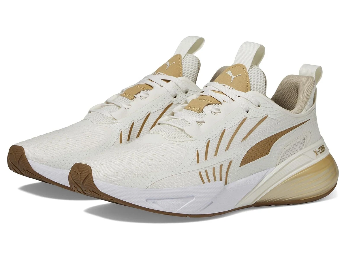 Puma white shop rose gold