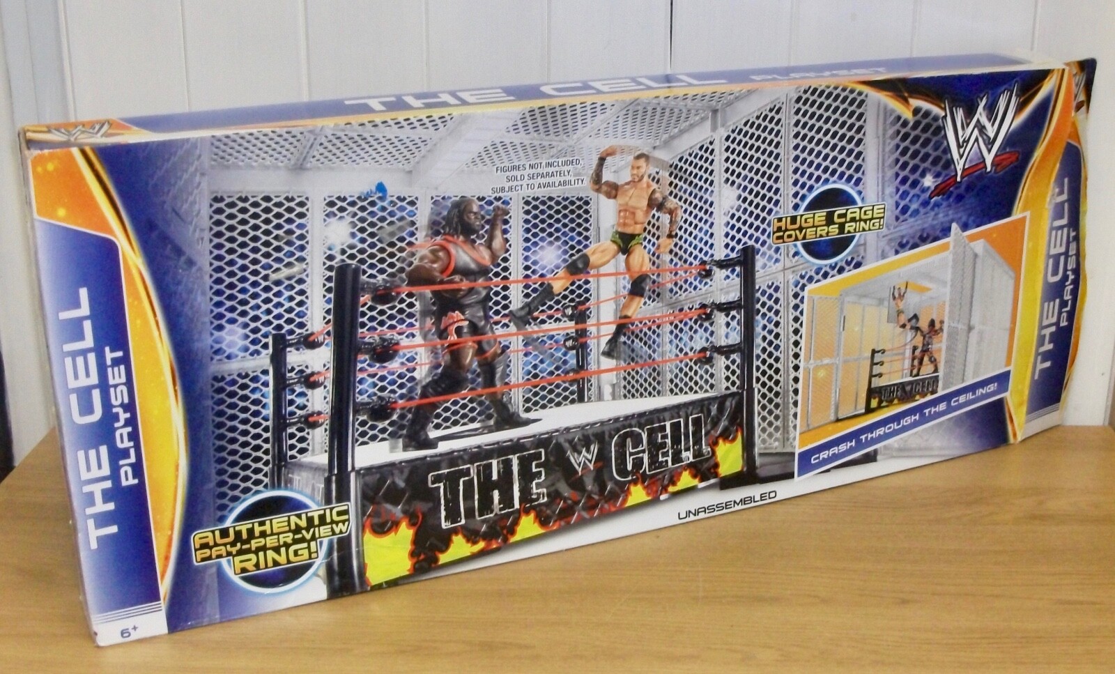 wwe hell in a cell playset