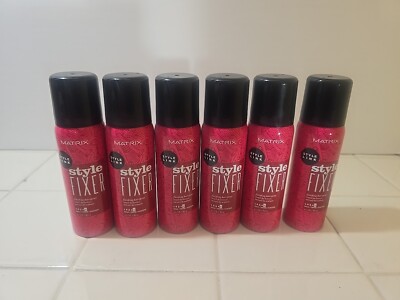 Matrix Style Fixer Finishing Hair Spray, Level 5 Hairspray,2.1 Oz, Lot of 6 Cans