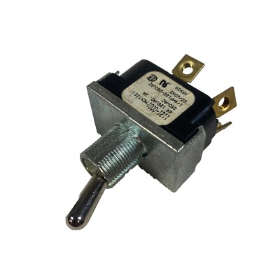 McGill On/Off Toggle Switch 1121-0001 6A 125VAC, 3A 277VAC 1/4HP (NEW)