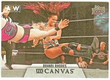 BRANDI RHODES 2021 AEW All Elite Wrestling First Edition UD CANVAS c-5 Card 