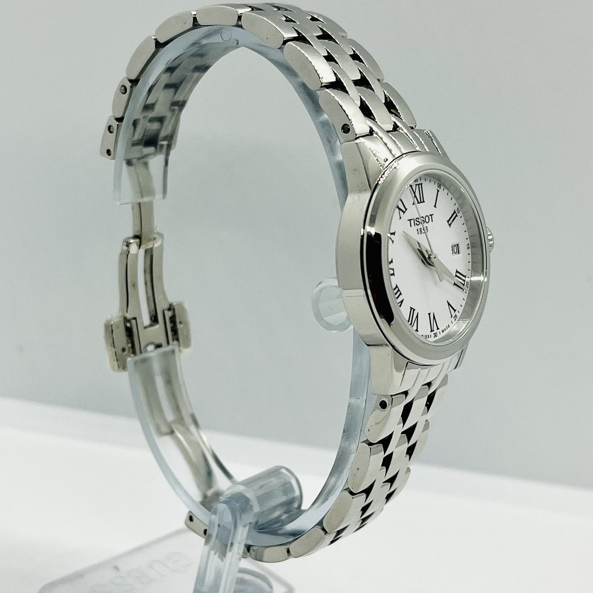 Tissot Womens T-Classic Dream Silver Steel Sapphire Crystal 28mm