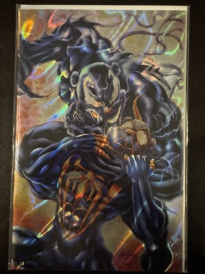Killer Kare Bears Spider-Man vs Venom Homage Virgin Lava Foil 7/10