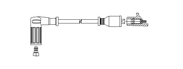 Bremi ZüNdleitung ZüNdung AnschlussausfüHrung SAE FüR Fiat 126 126_-image