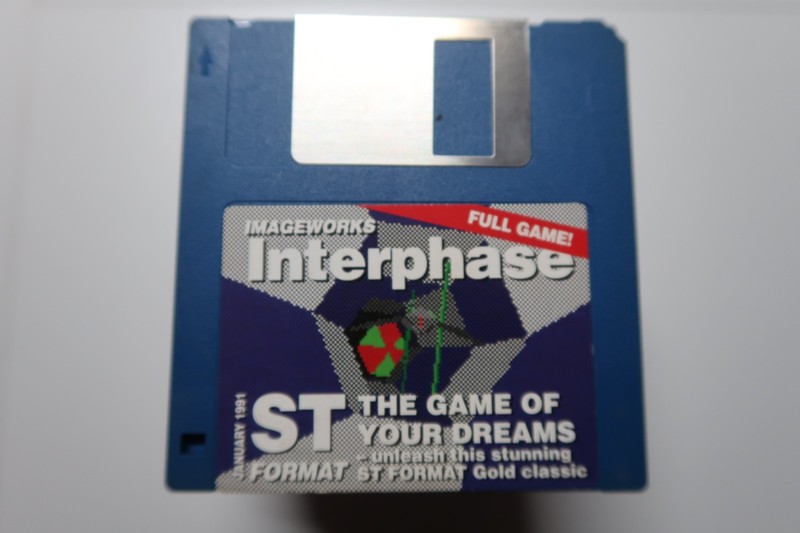 Atari ST ~ ST Format Magazine Cover Disk Interphase tested & working