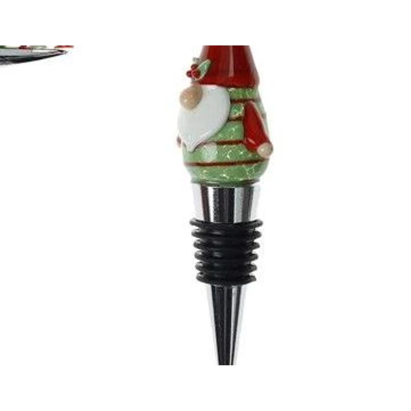 Set Vino Natalizio 3 Pezzi BRANDANI Christmas Cavatappi Tappo Apribottiglie, fotografia 8 di 9