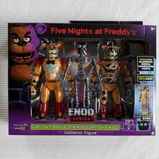 Jazwares Five Nights At Freddy  s Endo Series Glamrock Freddy  Shattered Freddy