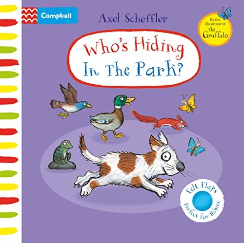 Who's Hiding In The Park?: A soft flaps book perfect for babies! (Campbell Axel - Image 6