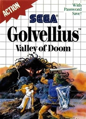 Golvellius Valley of Doom - Sega Master System Software Action Videospiel OVP