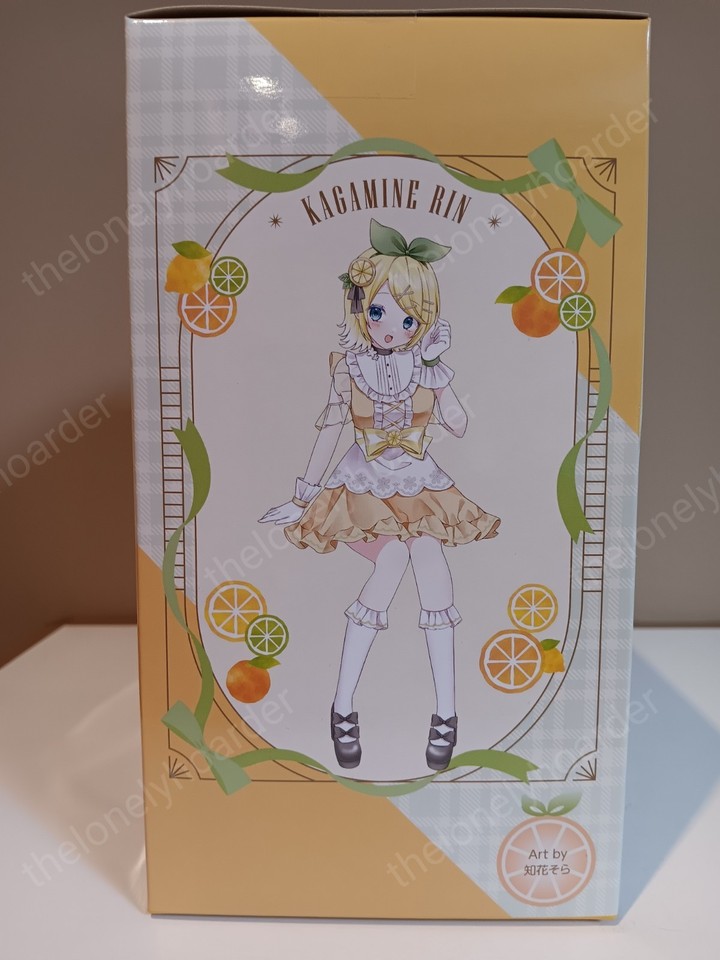 Buy Citrus Miku Kagamine Rin Noodle Stopper Figure Lemon Ver. New FuRyu ...