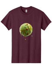 Pistachio-Ice-Cream Mens Graphic Tee, 100% Cotton, Casual Summer Wear