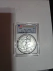 2021 $1 Silver American Eagle oz Coin PCGS MS-70 Type 2 T-2 FS First Strike