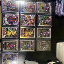 2025 topps merlin soccer 13 Card Barcelona Lot