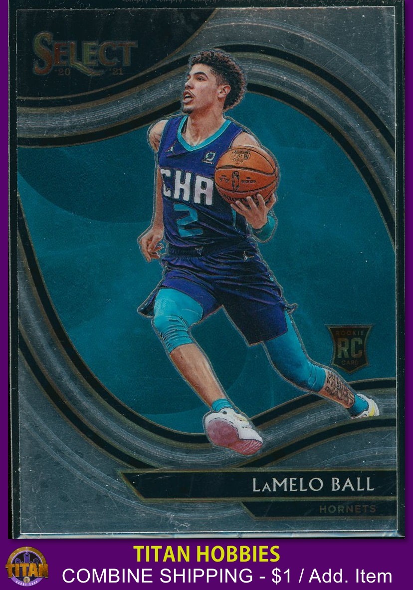 2020-21 Panini Select Courtside Rookie #298 LaMelo Ball Rookie RC