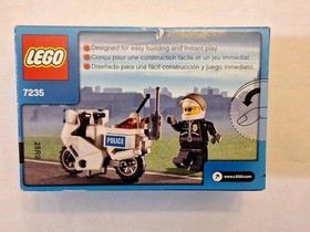 2009 Lego City Police MC Motorcycle 29 Piece Set New sealed in box - Blue Police