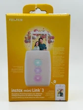 Fujifilm Instax Mini Link 3 Smartphone Printer, Clay White