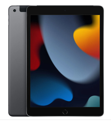 Apple iPad 9. Gen (2021) A2604 64GB 10,2'' Cellular Spacegrau Tablet WoW Sehr Gut