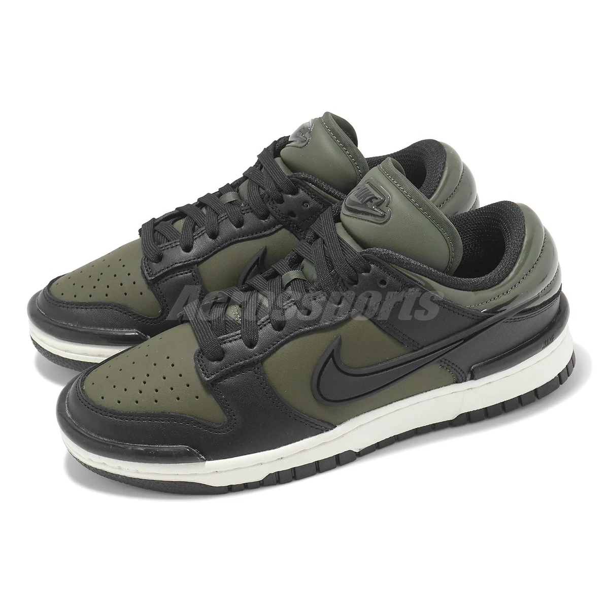 Nike Dunk Twist Low Army Khaki Black W for sale | eBay