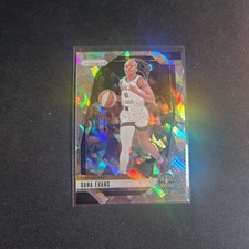 2024 Panini Prizm WNBA Dana Evans Silver Cracked Ice Prizm Chicago Sky       L51