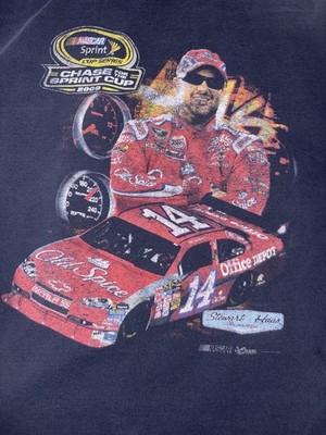 Tony Stewart Home Depot Racing  2009 T-Shirt  VTG, Size L y2k