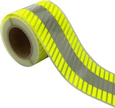 NOZUONO High Visibility Reflective Heat Transfer Vinyl Iron On Tape for Cloth...