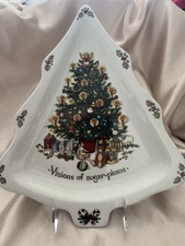 NEW! A CHRISTMAS STORY By Susan Winget “Visions of Sugar Plums” Tree Platter